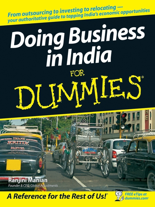 Title details for Doing Business in India For Dummies by Ranjini Manian - Available